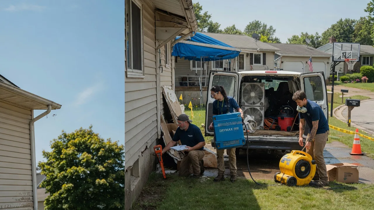 Ceiling Leak Cleanup in Latimer, IA near me